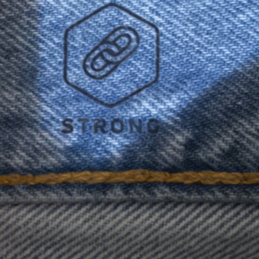 Levi's Light Blue Jean Shorts - Picture 6 of 6